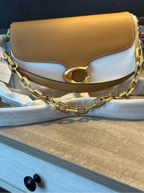 Coach Handbags - NWT Coach Chain Tabby - Regular - Honey Brown with Gold Hardware